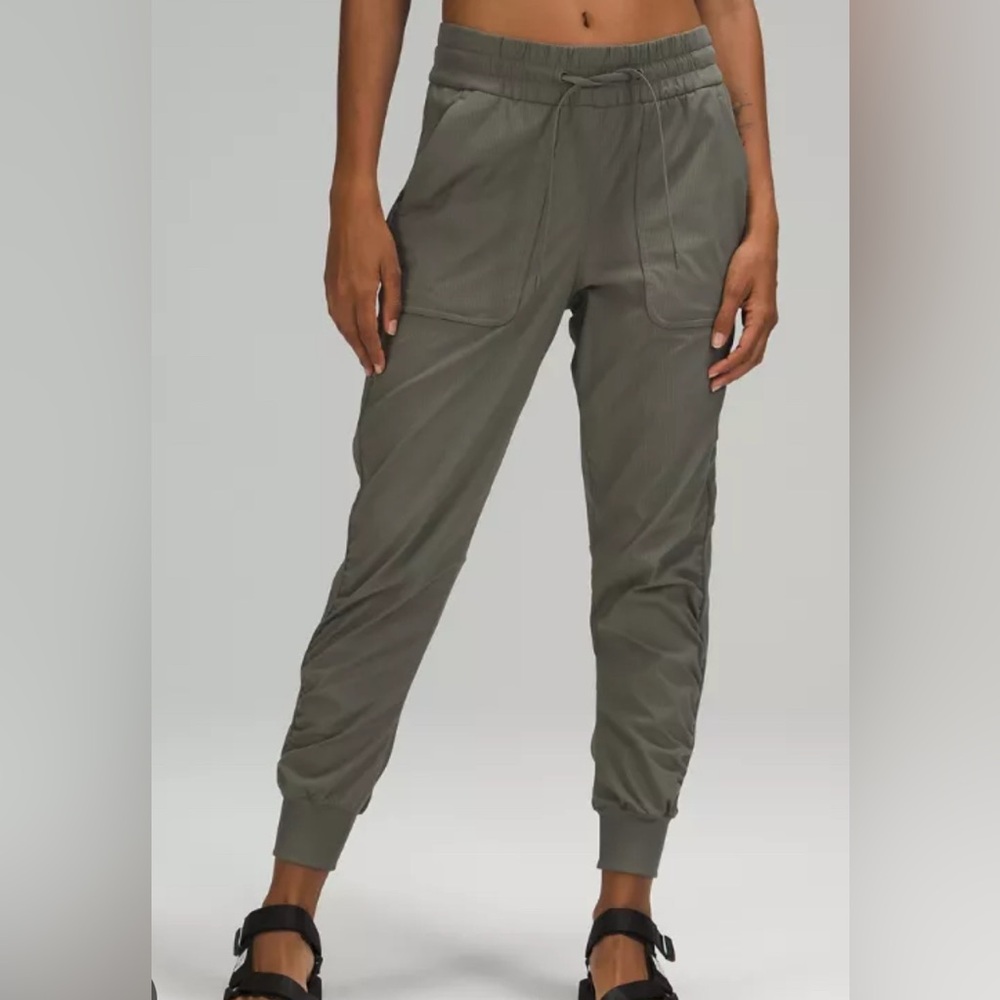 Lululemon Size 16 Beyond the Studio Gray Joggers